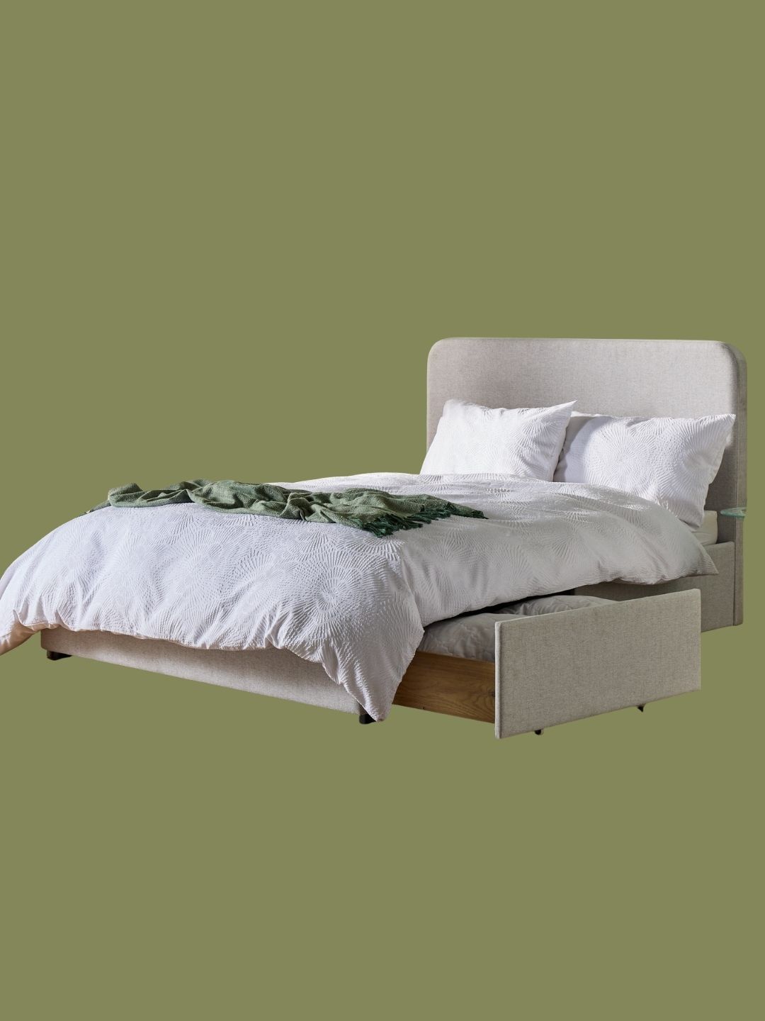 Habitat, Chadwell Double Storage Bed Frame in Grey