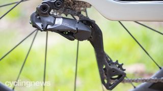 Shimano Ultegra R8100 groupset detail of rear derailleur