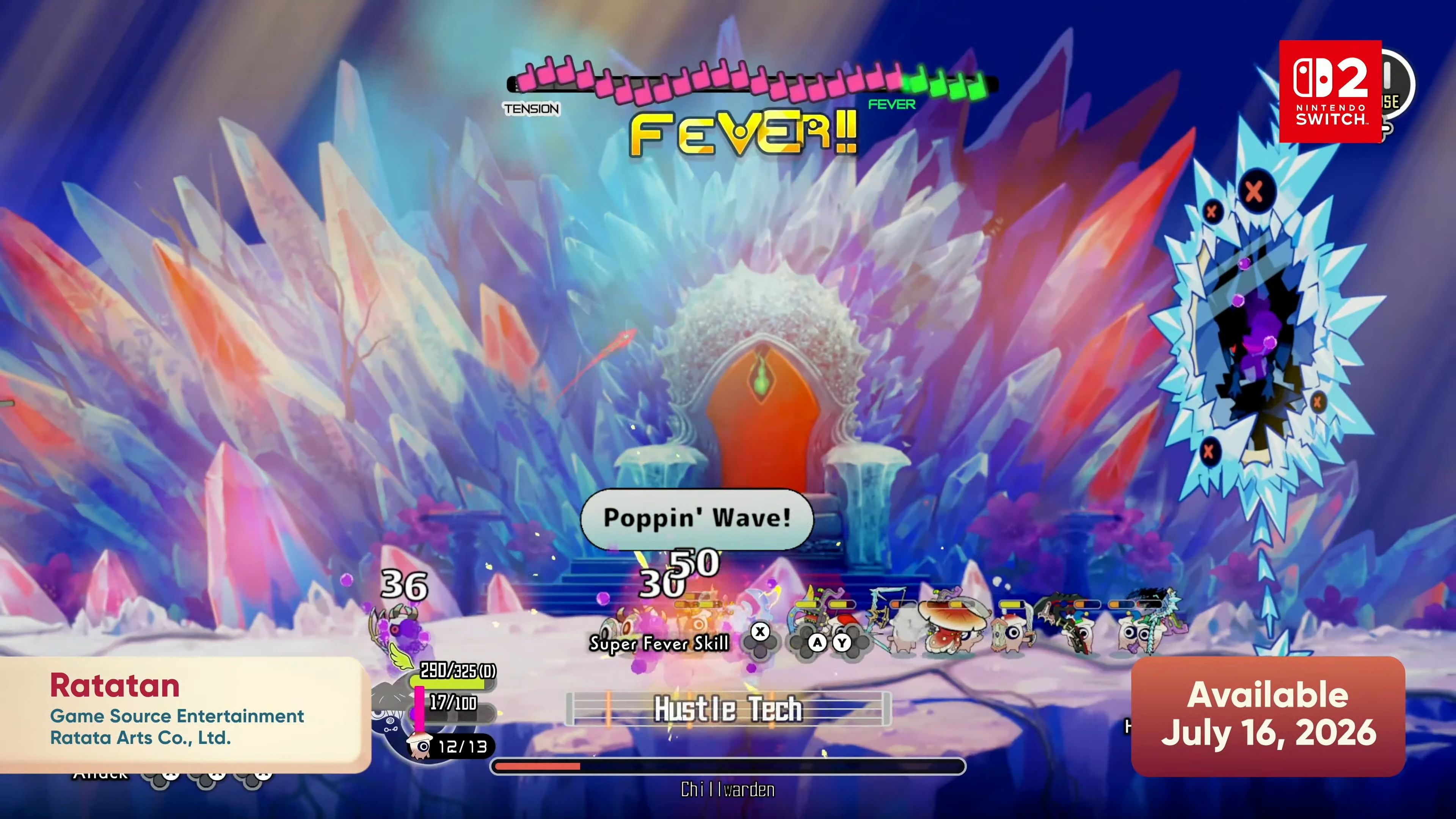 A screenshot from the March Nintendo Indie World live stream