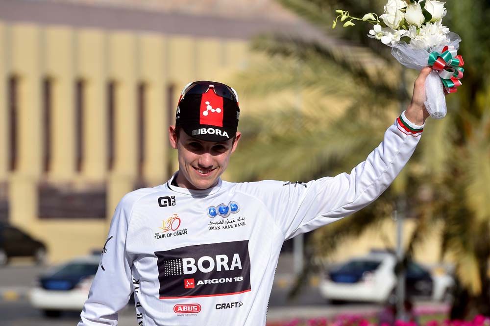 Patrick Konrad (Bora-Argon 18) also took the best young rider jersey