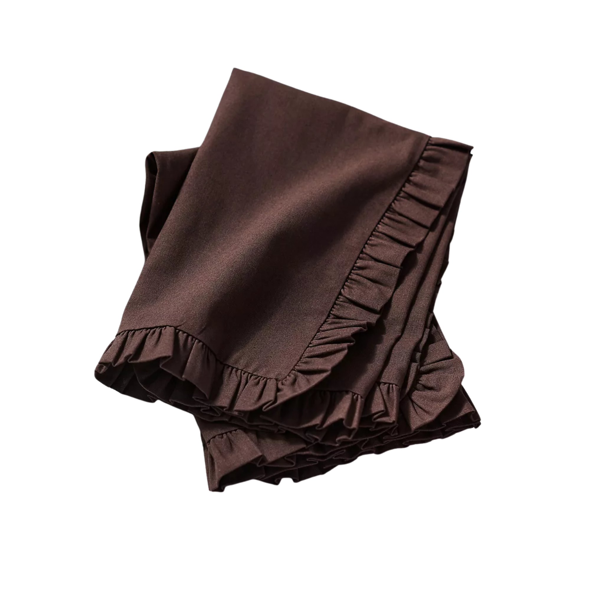 brown napkins