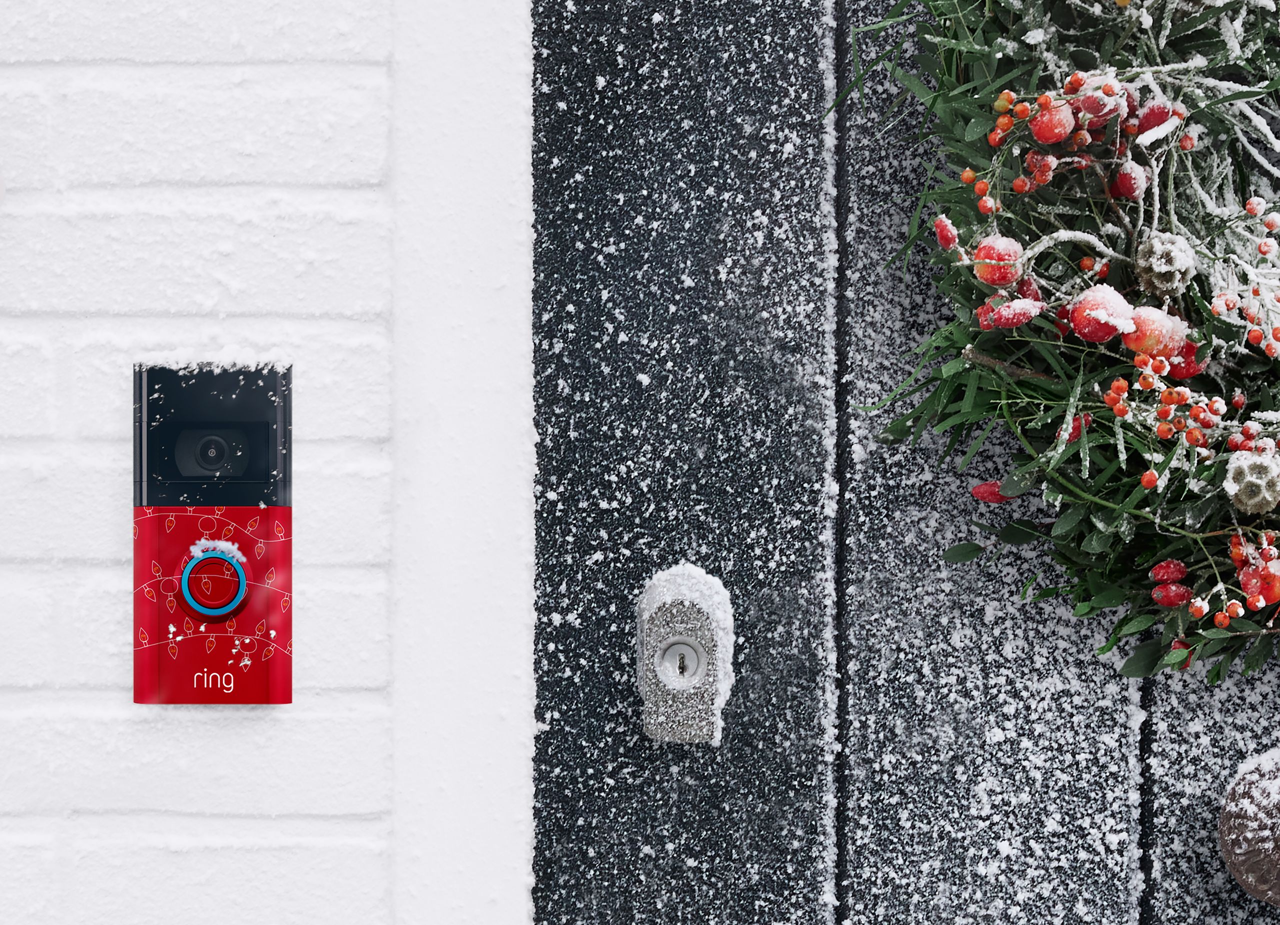 doorbell santa claus jewelry