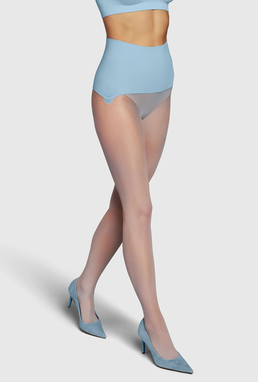 The Thirty-Five Semi-Opaque Tights Powder Blue