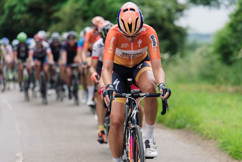 Nikki Harris (Boels Dolmans) at Aviva Women's Tour 2016 - Stage 5.
