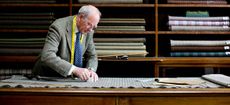 Head Tailor at Campbell's of Beauly Tom Owen. © Roddy Mackay/Country Life