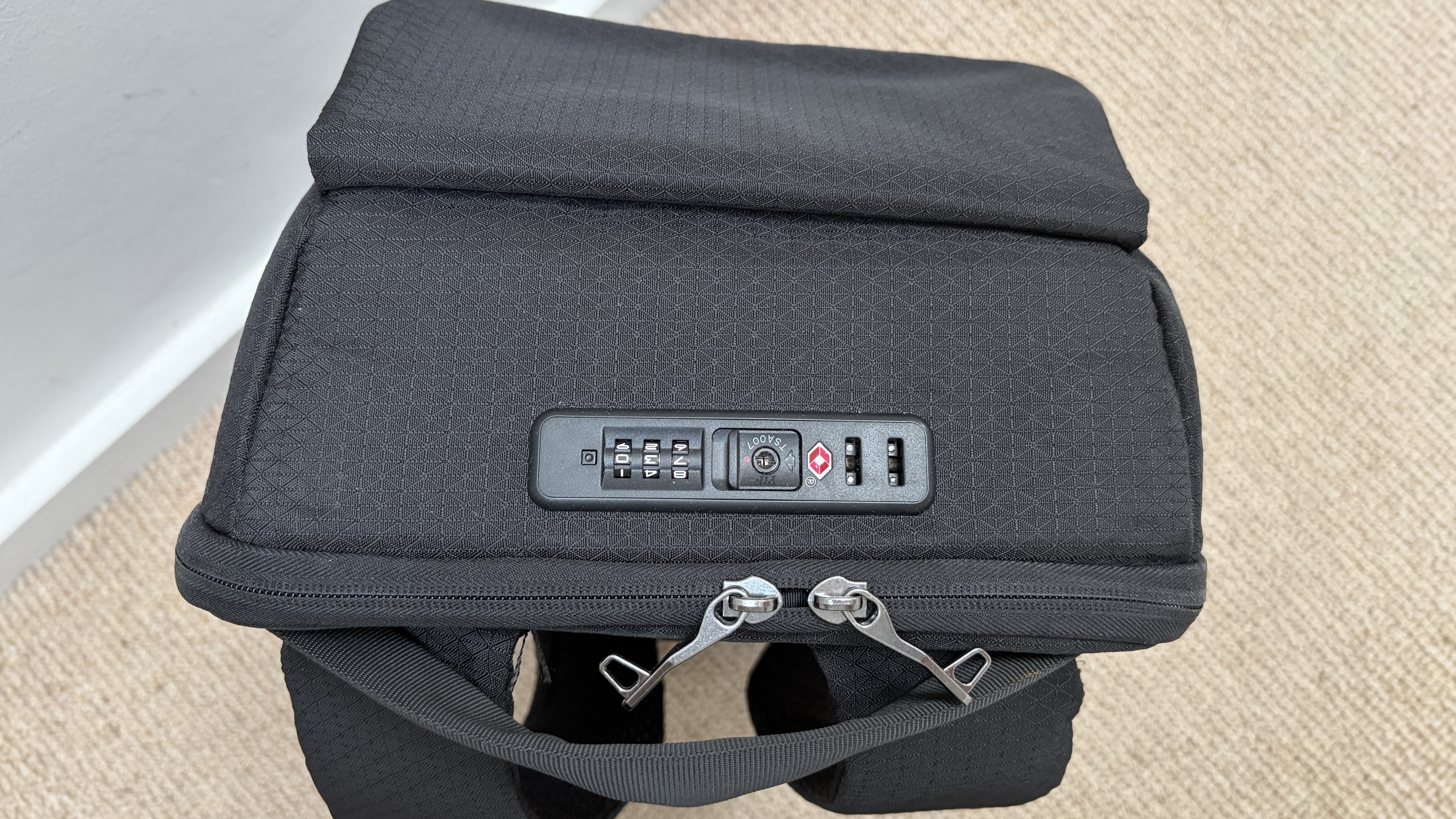 The Scapade AirPack on a carpet