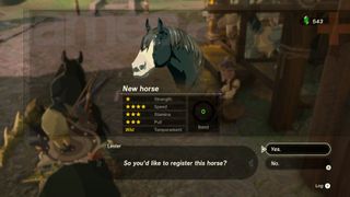 Zelda Tears of the Kingdom horses