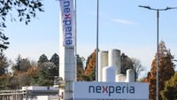 Nexperia factory in Newport.