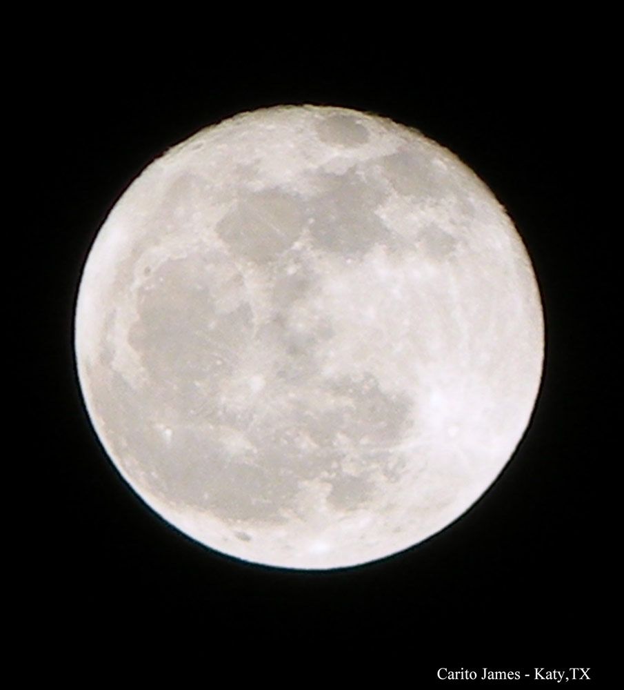 Full Moon over Katy, TX