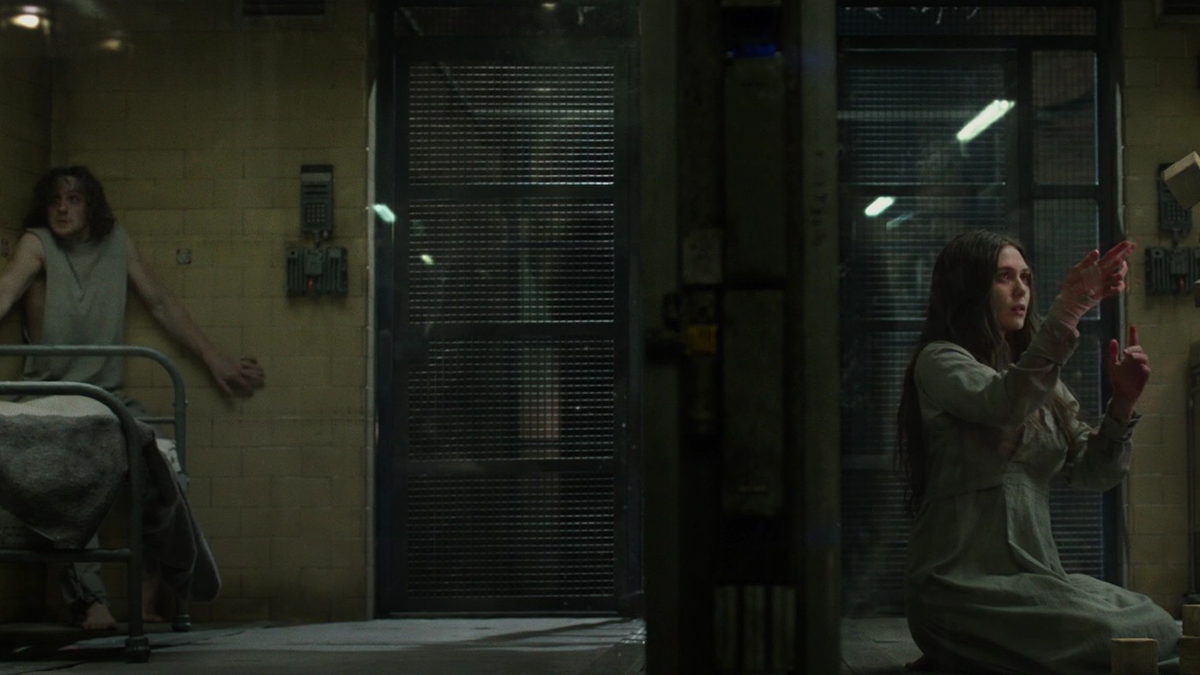 Quicksilver and Scarlet Witch's introduction in the Captain America: The Winter Soldier's post-credits scene