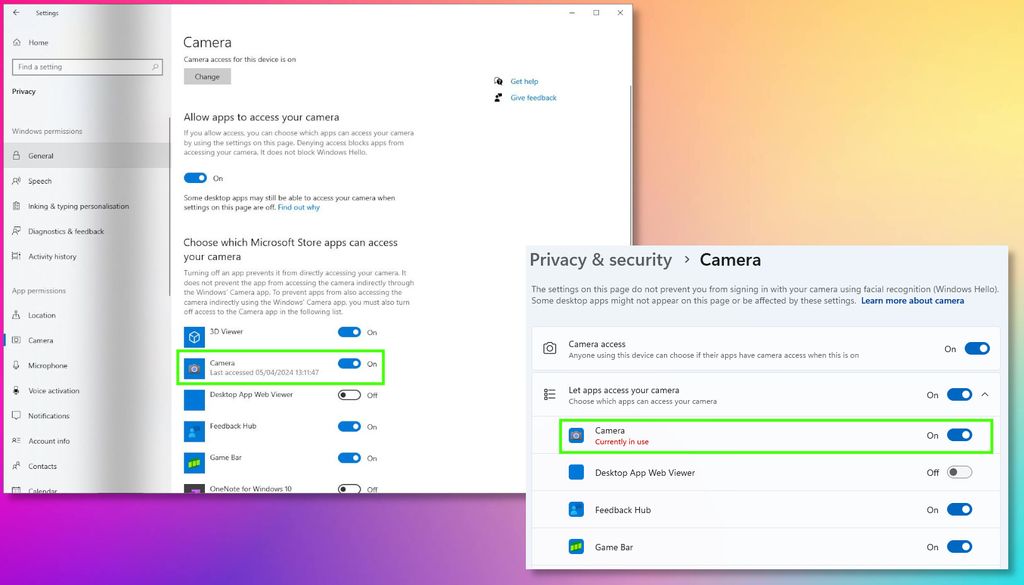 How to identify which application is hogging your camera in Windows 11 ...