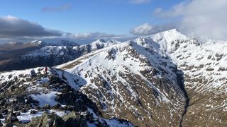 The Bidean massif in Glen Coe