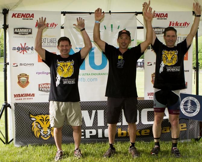 Wildcat 100 master's podium