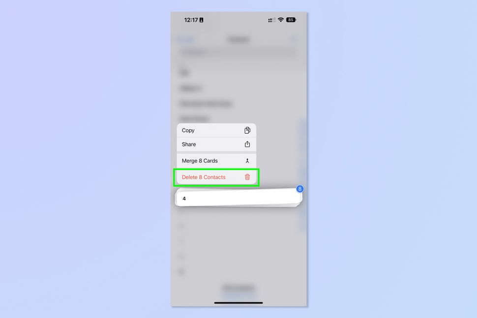 How To Delete Multiple Contacts On IPhone | Tom's Guide