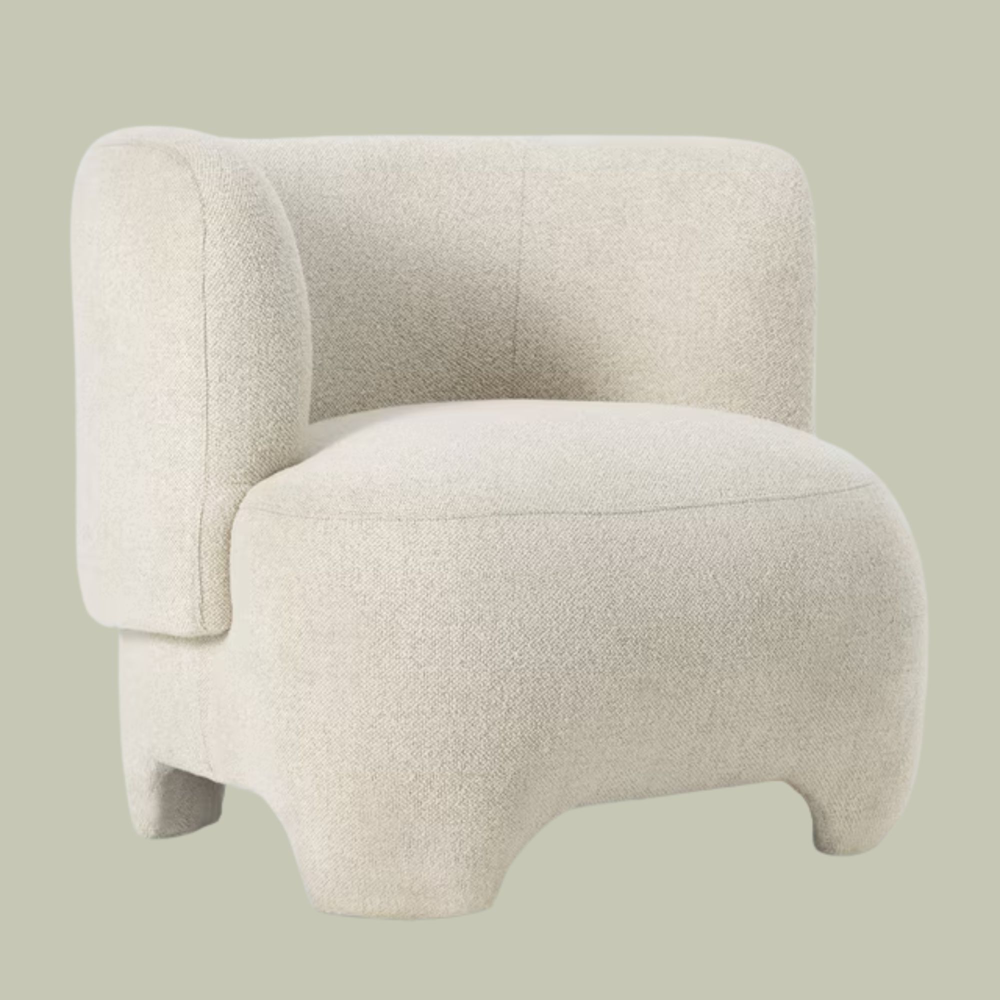 John Lewis, Elephant Armchair in Natural Boucle