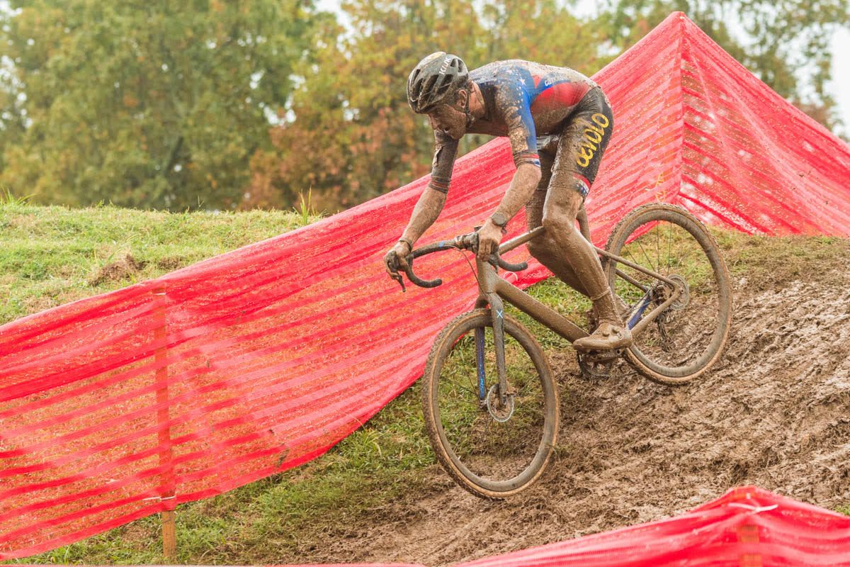 The UCI Cyclo-cross World Cup in Fayetteville, won by Quinten Hermans ahead of Eli Iserbyt