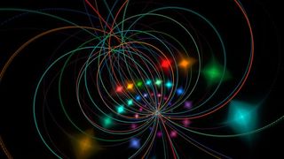 Artist's impression of string theory.