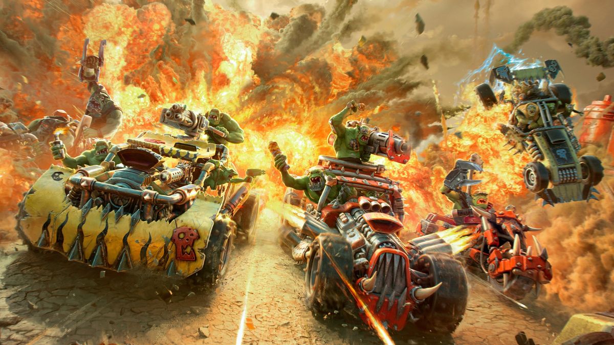 Warhammer 40K: Speed Freeks is nearly the orky Mad Max of my dreams, but more variety and fewer bots might get it to the finish line