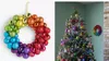 John Lewis & Partners Santa's Rainbow Workshop Rainbow Bauble Wreath