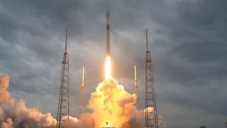 SpaceX launched 2 SES communications satellites on from Florida's Cape Canaveral Space Force Station on April 28, 2023.