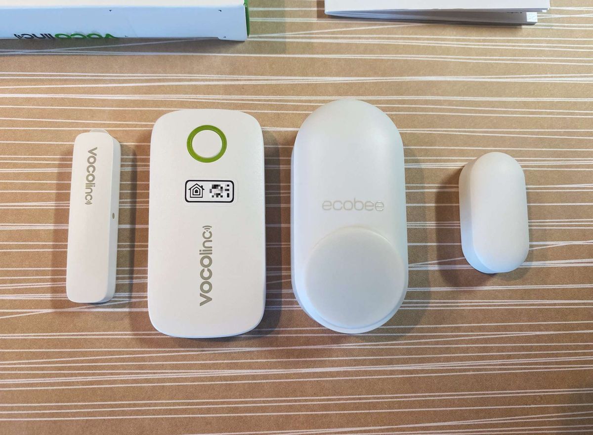Vocolinc VS 1 Contact Sensor Review Ecobee Comparison