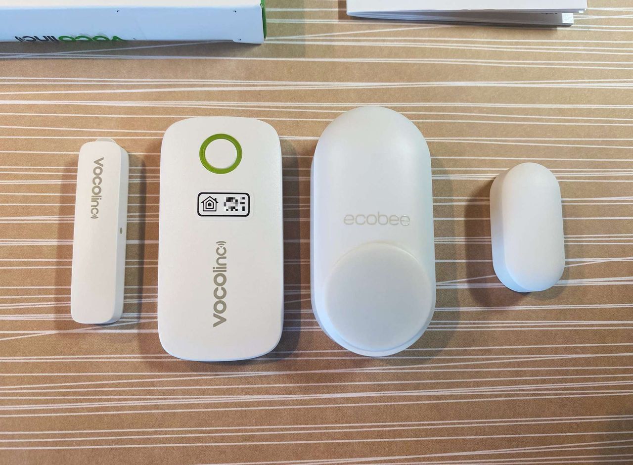 Vocolinc VS 1 Contact Sensor Review Ecobee Comparison