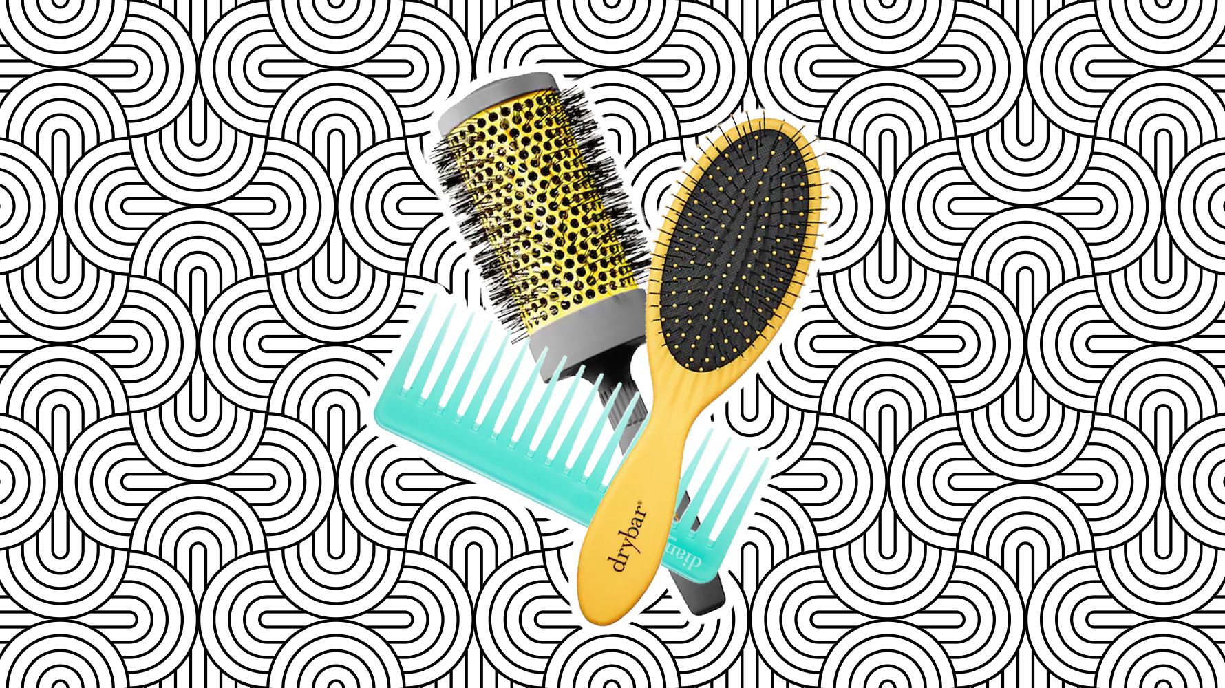 Drybar Lil Lemon Drop Mini Detangling Hair Brush - Ulta Beauty