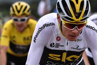 Chris Froome (Team Sky) and Geraint Thomas