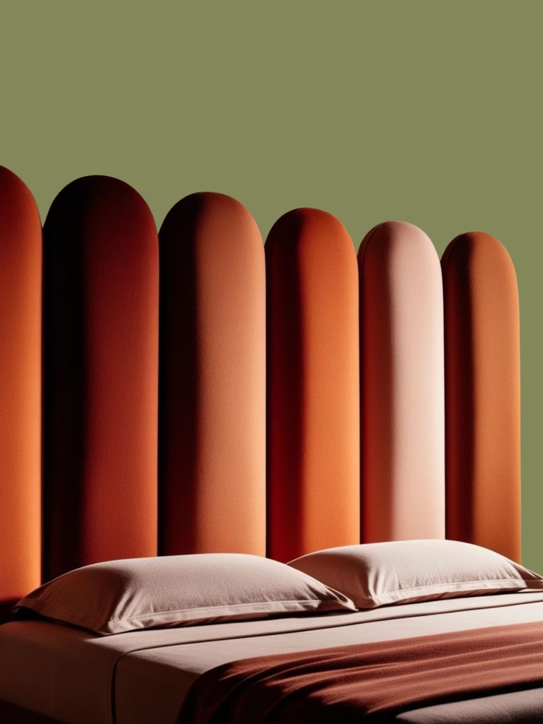 comfywallspannels, Colorful Upholstered Wall Panels Headboard