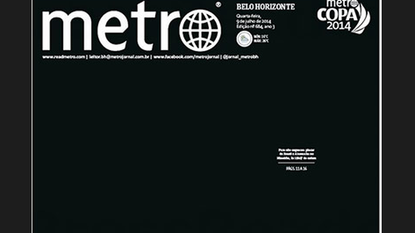 This heartbreakingly minimal Brazilian front page perfectly sums up Germany's World Cup rout