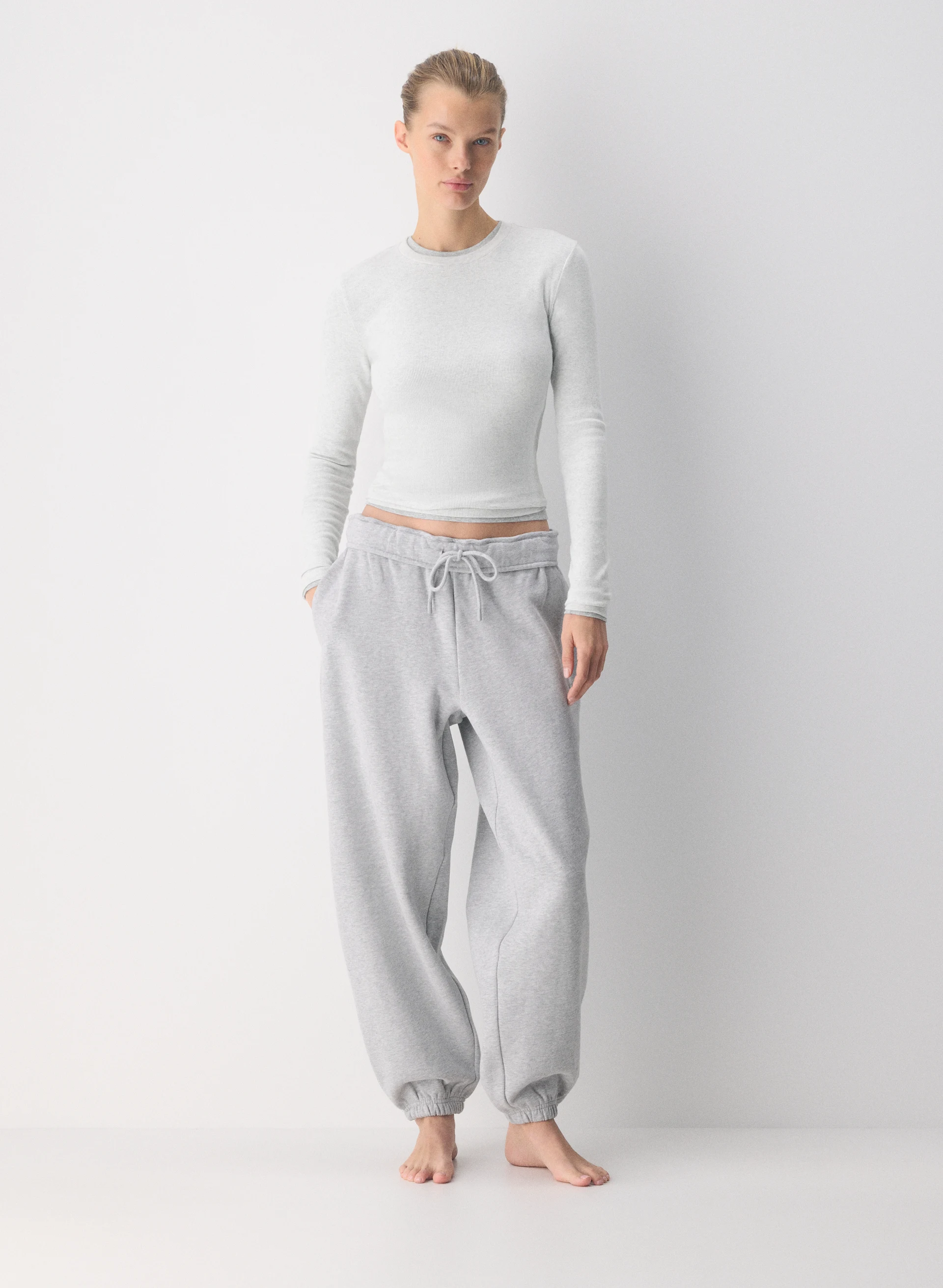 Cozy Sweatfleece Mega Baggy Foldover Jogger