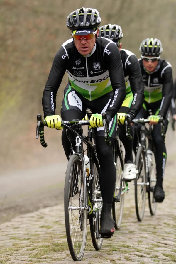 Former Paris-Roubaix Stuart O'Grady will be one of GreenEdge's captains on Sunday