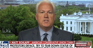 Schlapp criticizes protester statue-toppling on Fox News