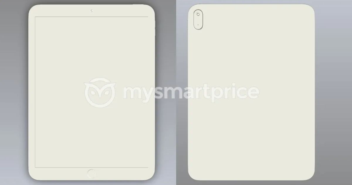 iPad 2022 CAD render