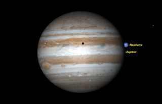 On the night of 1613 January 3/4, Jupiter actually occulted Neptune.