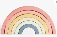 Wooden Rainbow Stacker - £15 | John LewisGood for: Age suitability: Batteries required:RRP: