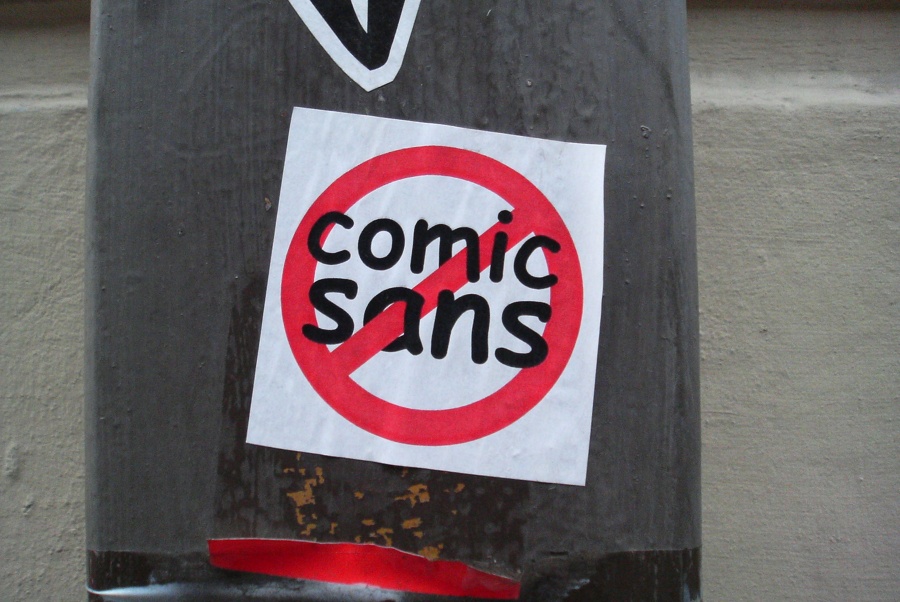 Comic Sans Typography