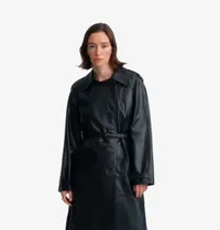 Berlin Black Lamb Trench Coat, Lottusse £2,032