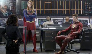 Kara Danvers and Barry Allen