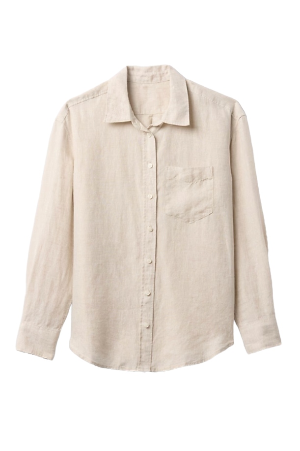 Gap, 100% Linen Oversized Shirt