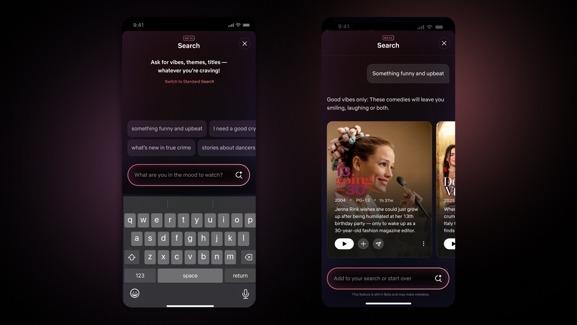 طراحی جدید Netflix Search 2025 طراحی مجدد
