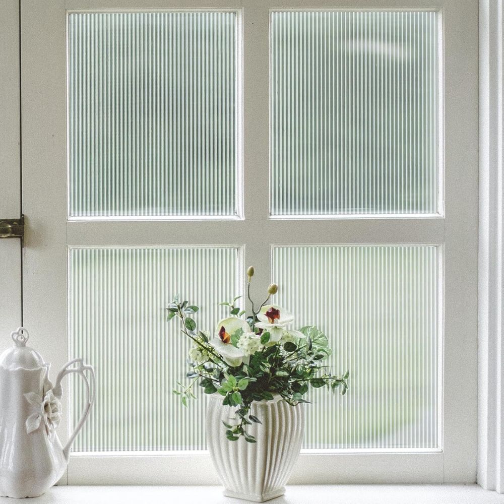 VELIMAX Reeded Glass Privacy Film