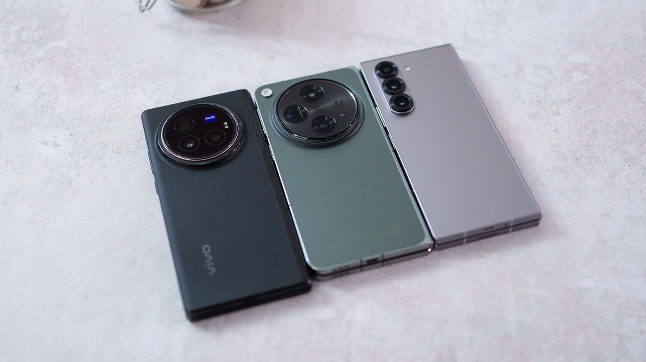 A photo of the Vivo X Fold 3 Pro