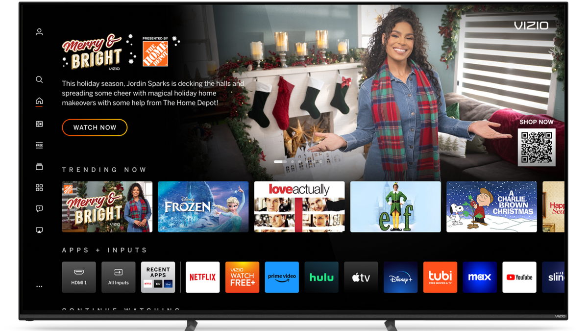 Vizio Merry &amp; Bright Home Depot