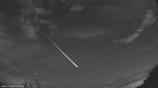 Experts with the UK Meteor Network said that the fireball was probably a space rock that broke off from an asteroid.