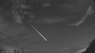 Experts with the UK Meteor Network said that the fireball was probably a space rock that broke off from an asteroid.