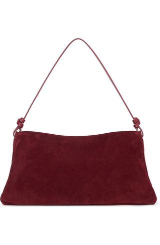 Wally Suede Shoulder Bag