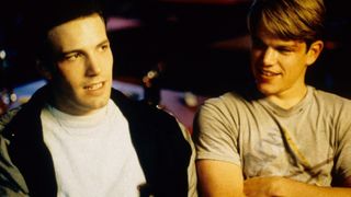 Ben Affleck and Matt Damon in Good Will Hunting