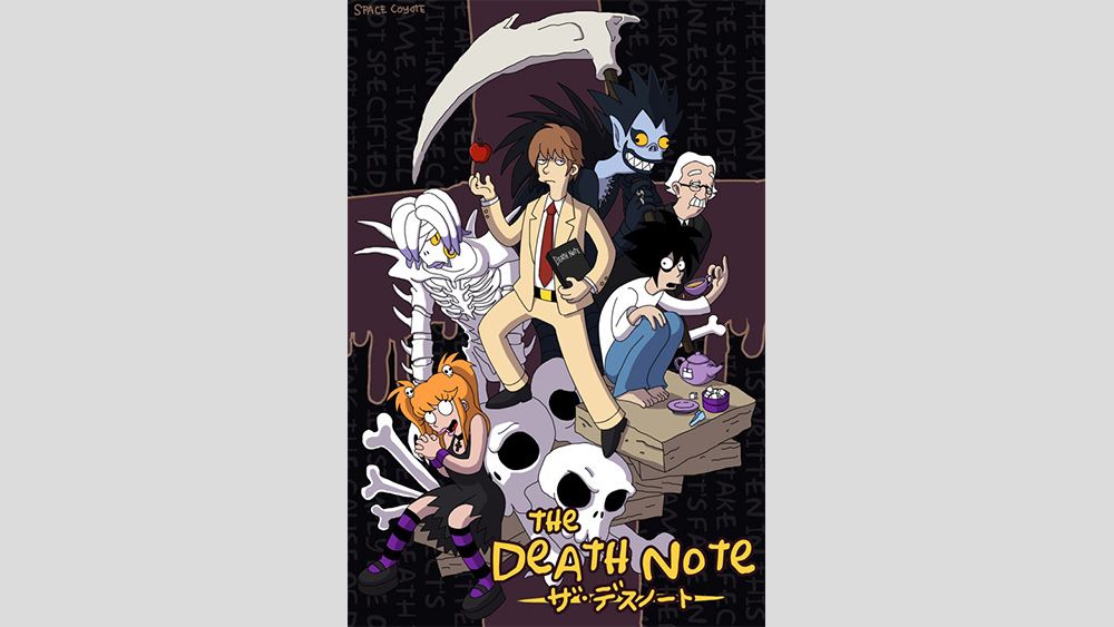 An original concept for Simpsons The Simpsons Death Note parody