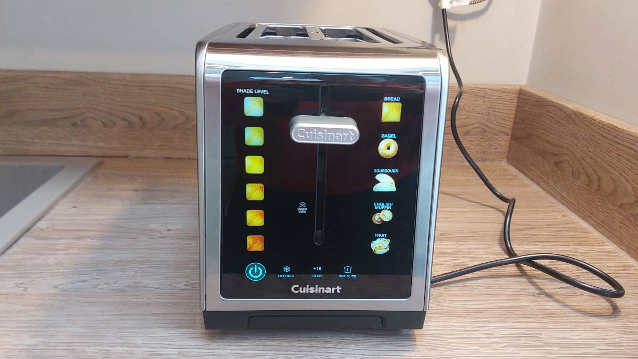 Cuisinart SimpliTouch XL Colour Touchscreen 2-Slice Toaster